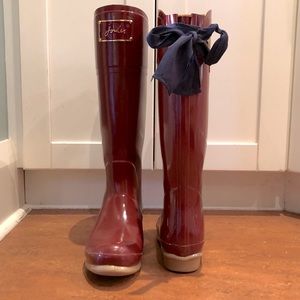 Joules Evedon Ribbon Women's Waterproof Rain Boots
